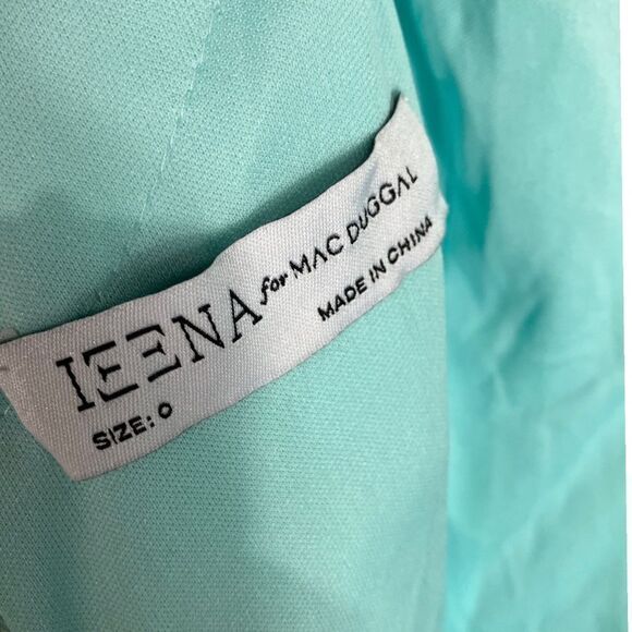 Mac Duggal 0 Dress Sequined High Neck Flutter Sleeve Gown Mermaid Illusion 26942 - Picture 6 of 16